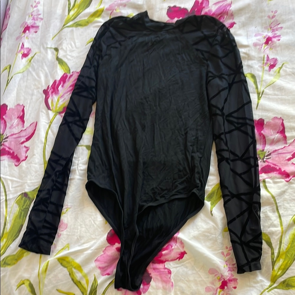 Black Long Sleeve Women Top